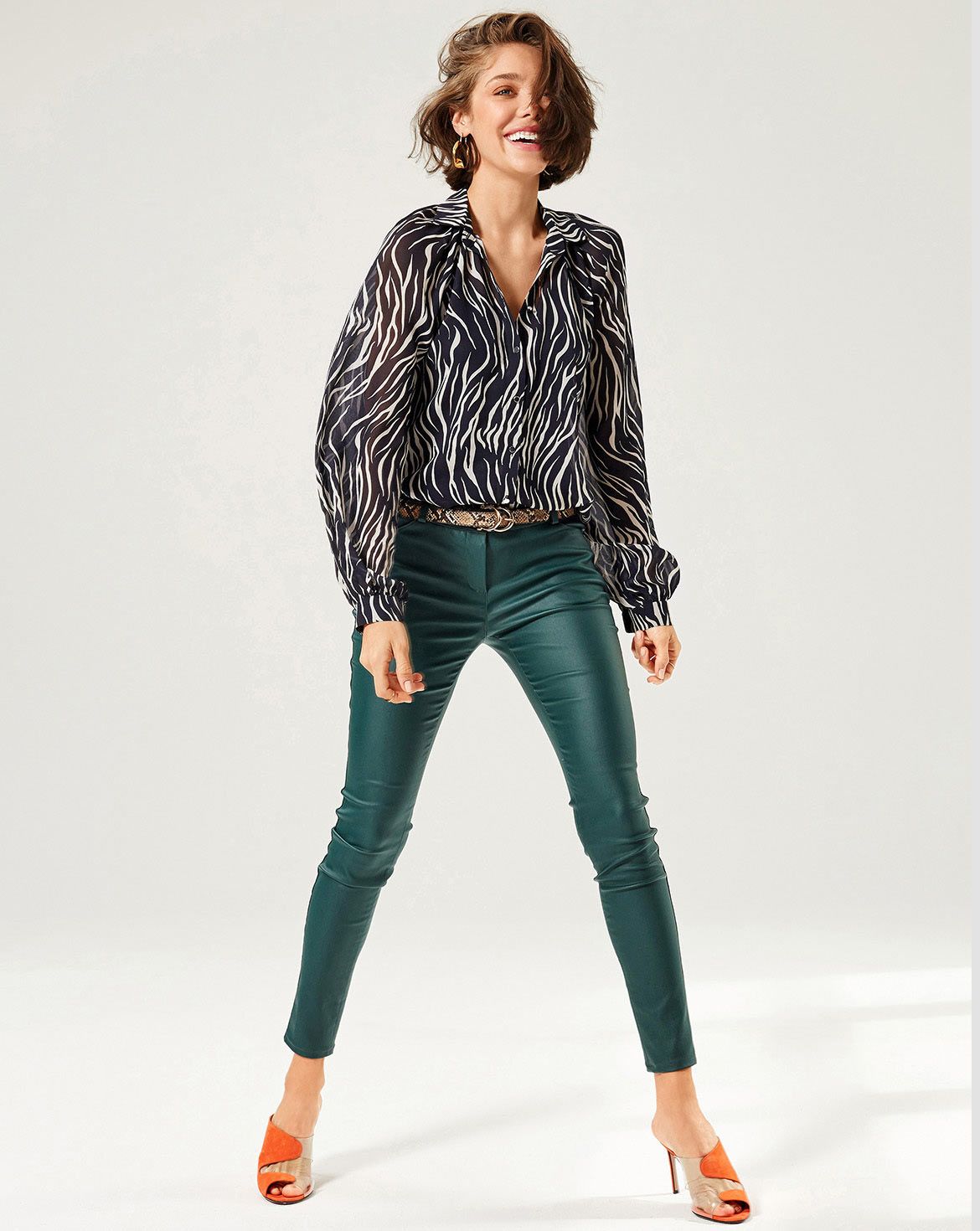 stretchstof broek 104 | Burda Style 08/19 stretchstof broek 104 | Burda Style 08/19