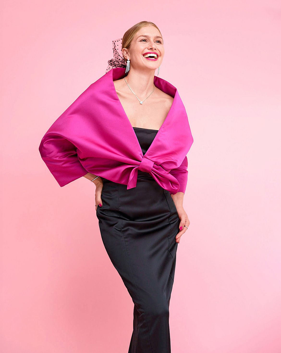 Stola #128| satijn | burda style 01/24 Stola #128| satijn | burda style 01/24