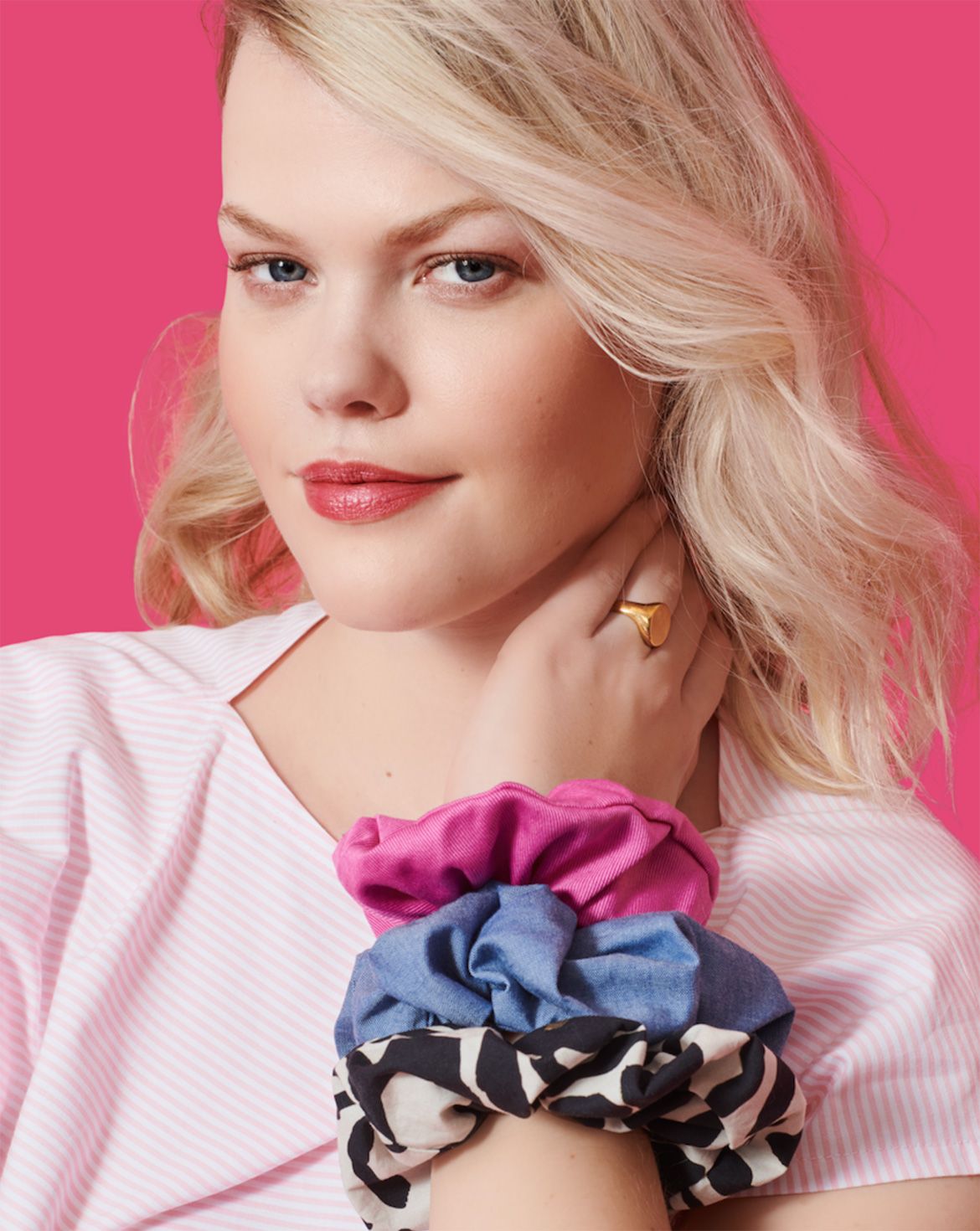 Elastische scrunchie | workshop nr. 8 - burda easy beginner 2022