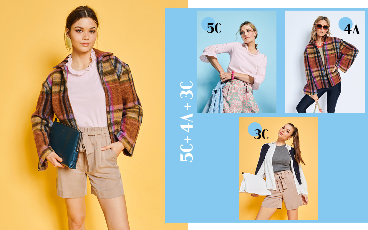 College naaien: modellen 5C + 4A + 3C