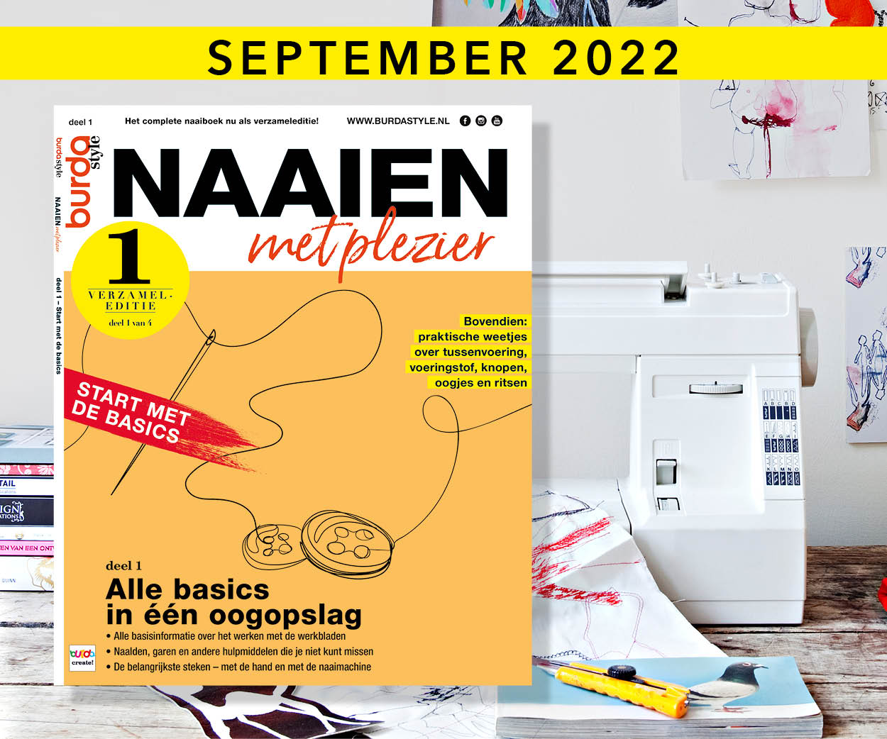Leren naaien - deel 1: ideaal om te leren naaien!