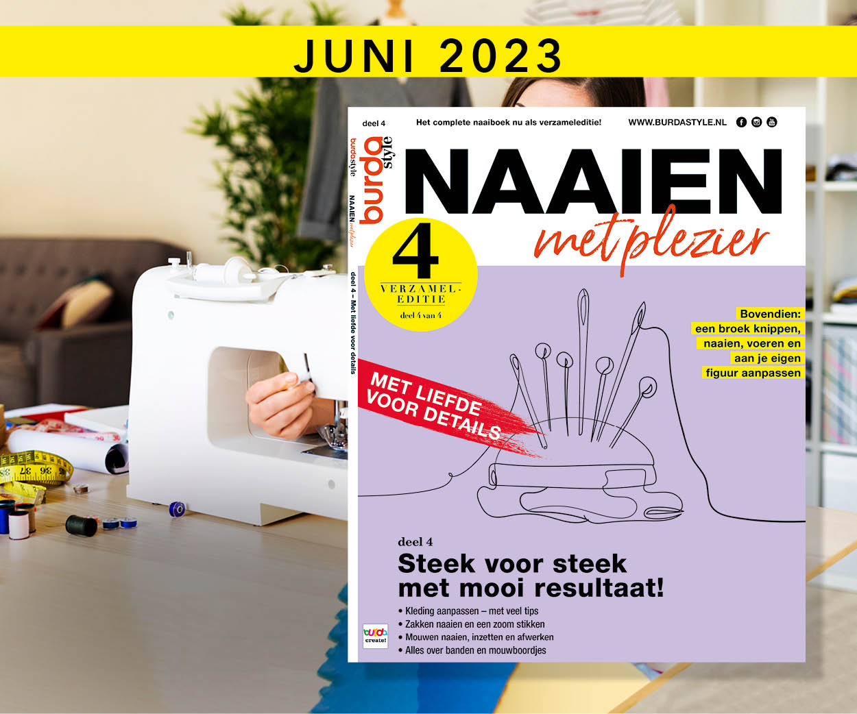 Leren naaien - deel 4: aandacht voor de details!