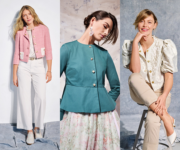 Vestes : Glamour à l’état pur Vestes : Glamour à l’état pur