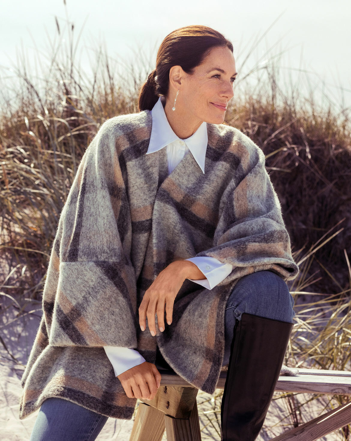 Cape #113| wol | burda style 01/24