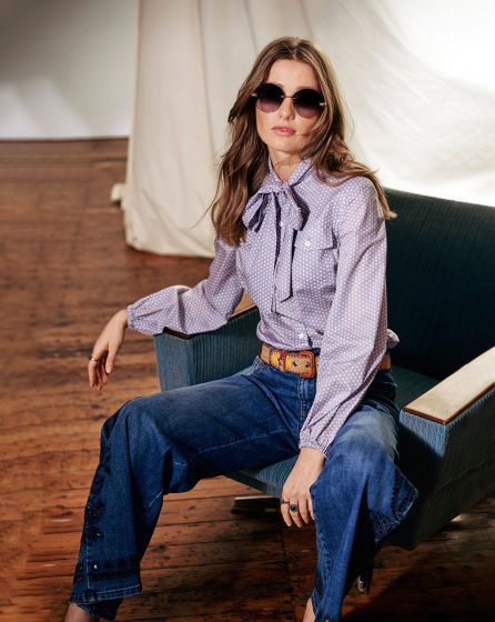 Blouse #111 burda style 08/24