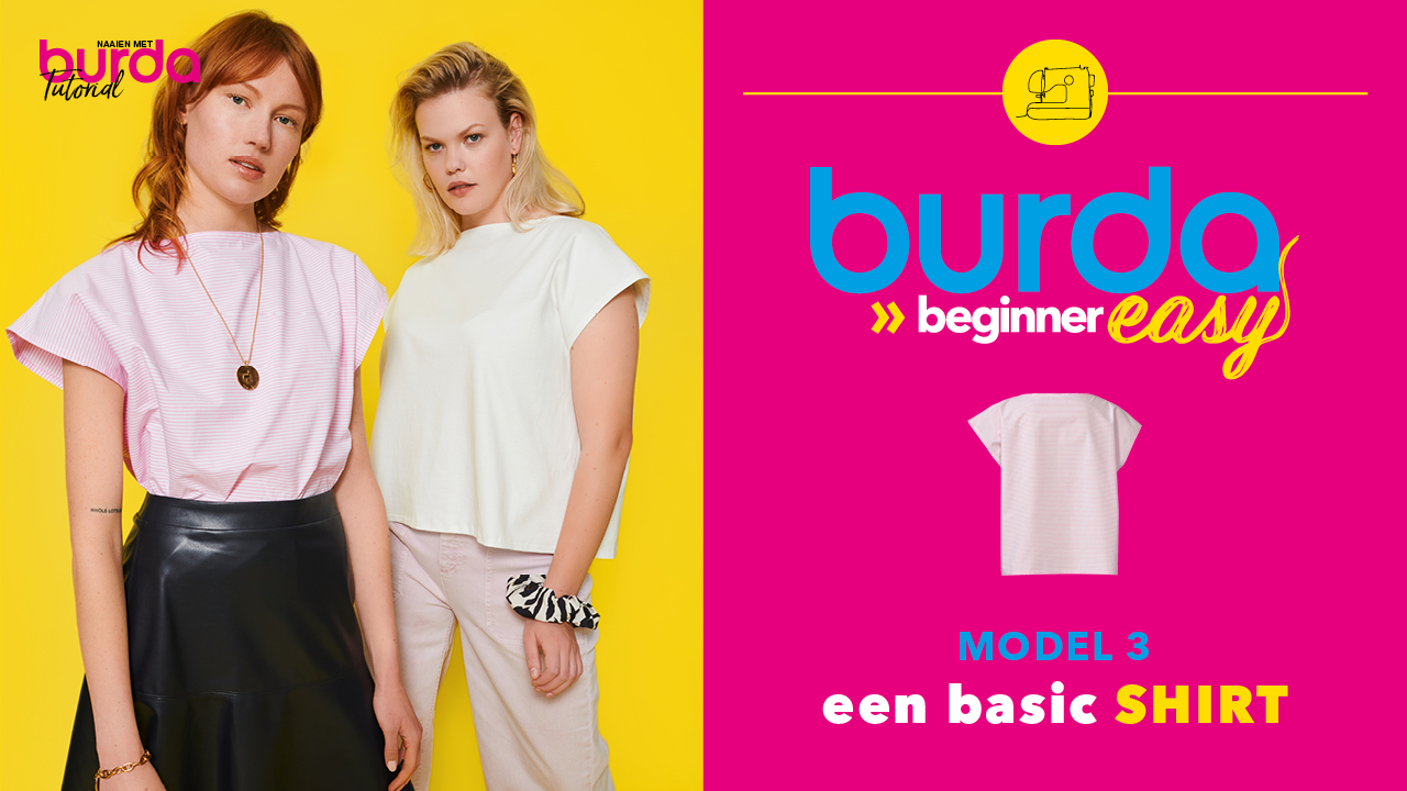 Video-tutorial burda easy beginner 2022 - een basic-shirt #3 Video-tutorial burda easy beginner 2022 - een basic-shirt #3