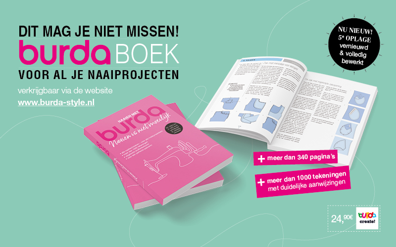 Burda boek 5e oplage: naaien is niet moeilijk