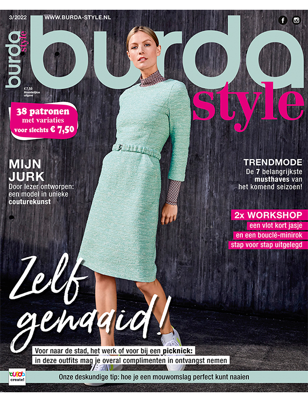 Het maartnummer 2022 van burda style is klaar! Het maartnummer 2022 van burda style is klaar!