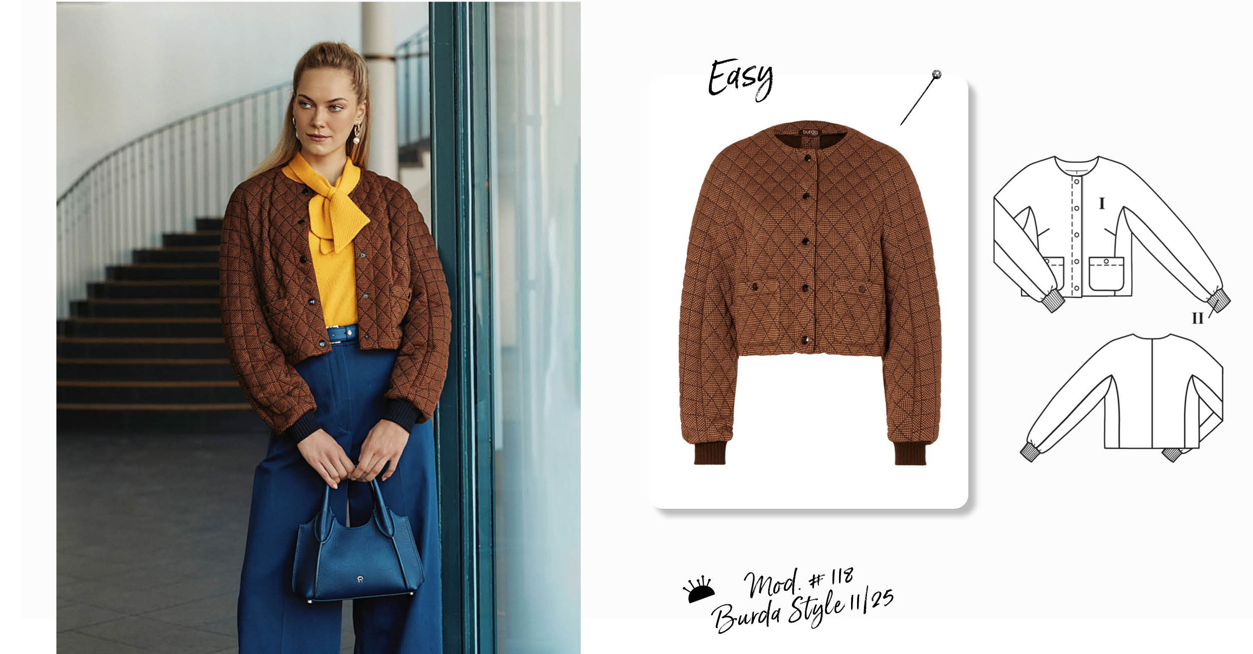 Veste courte matelassée : le chic easy à l’allure contemporaine Veste courte matelassée : le chic easy à l’allure contemporaine