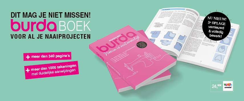 Burda boek 5e oplage: naaien is niet moeilijk