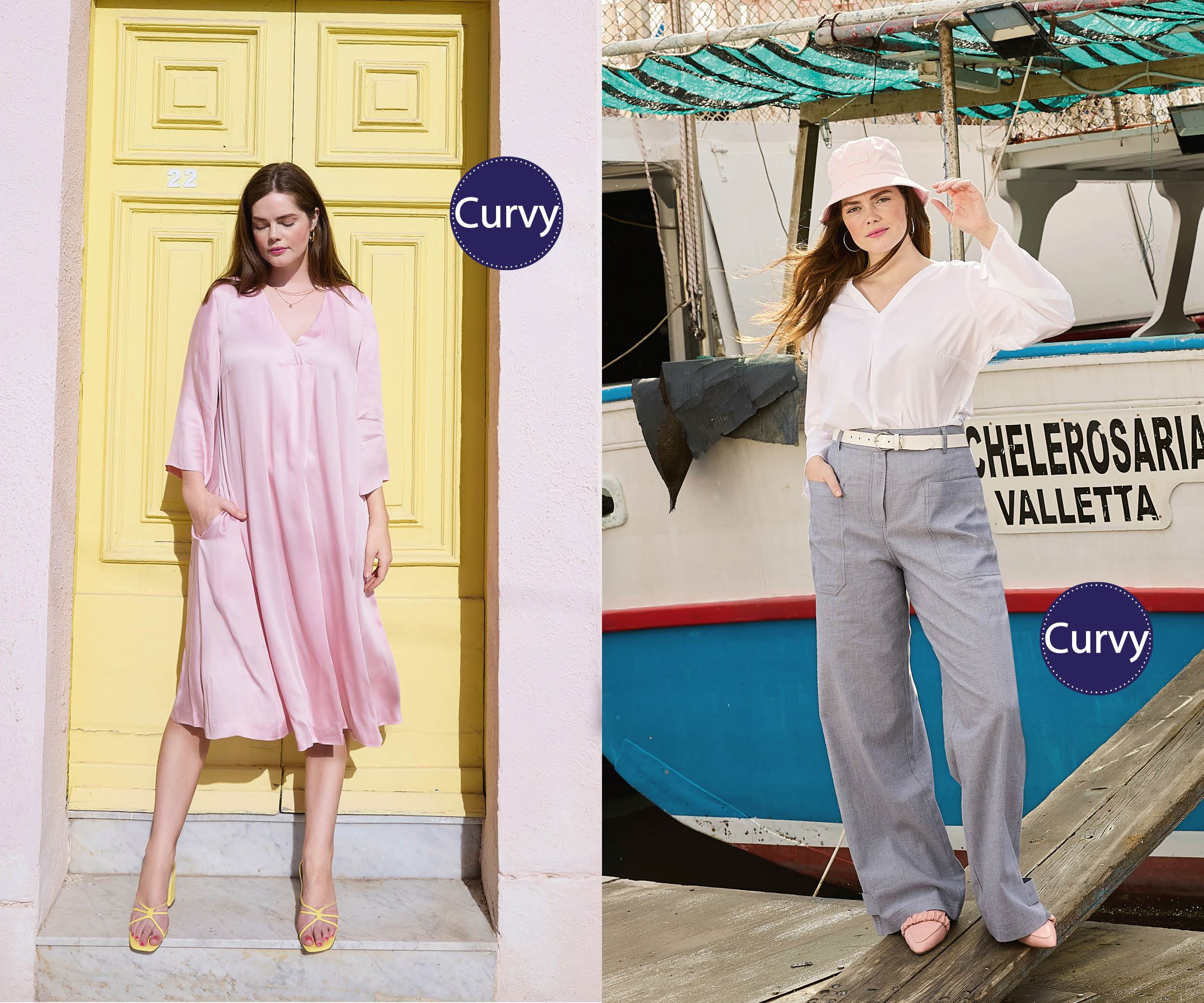 Collection Curvy Brise d’Été : fraîcheur et liberté à partir de la taille 46 Collection Curvy Brise d’Été : fraîcheur et liberté à partir de la taille 46