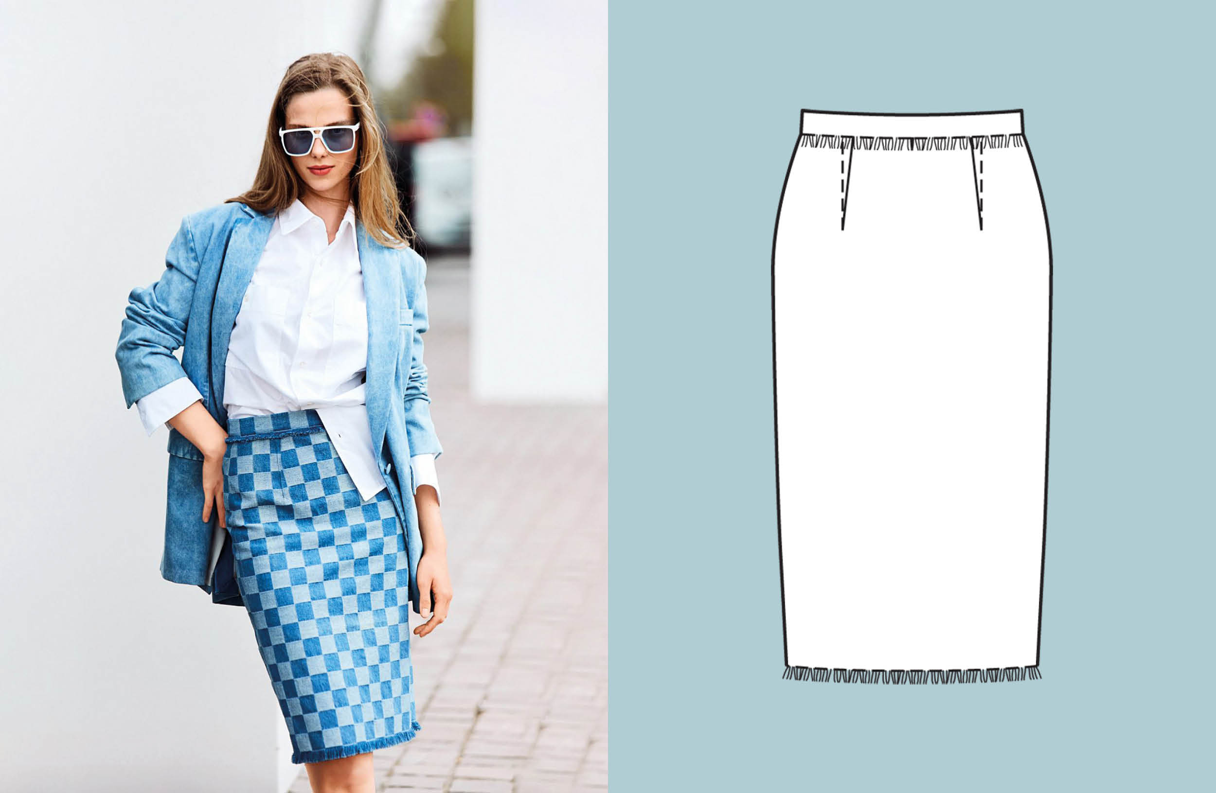 Rok #118| denim | burda style 09/24