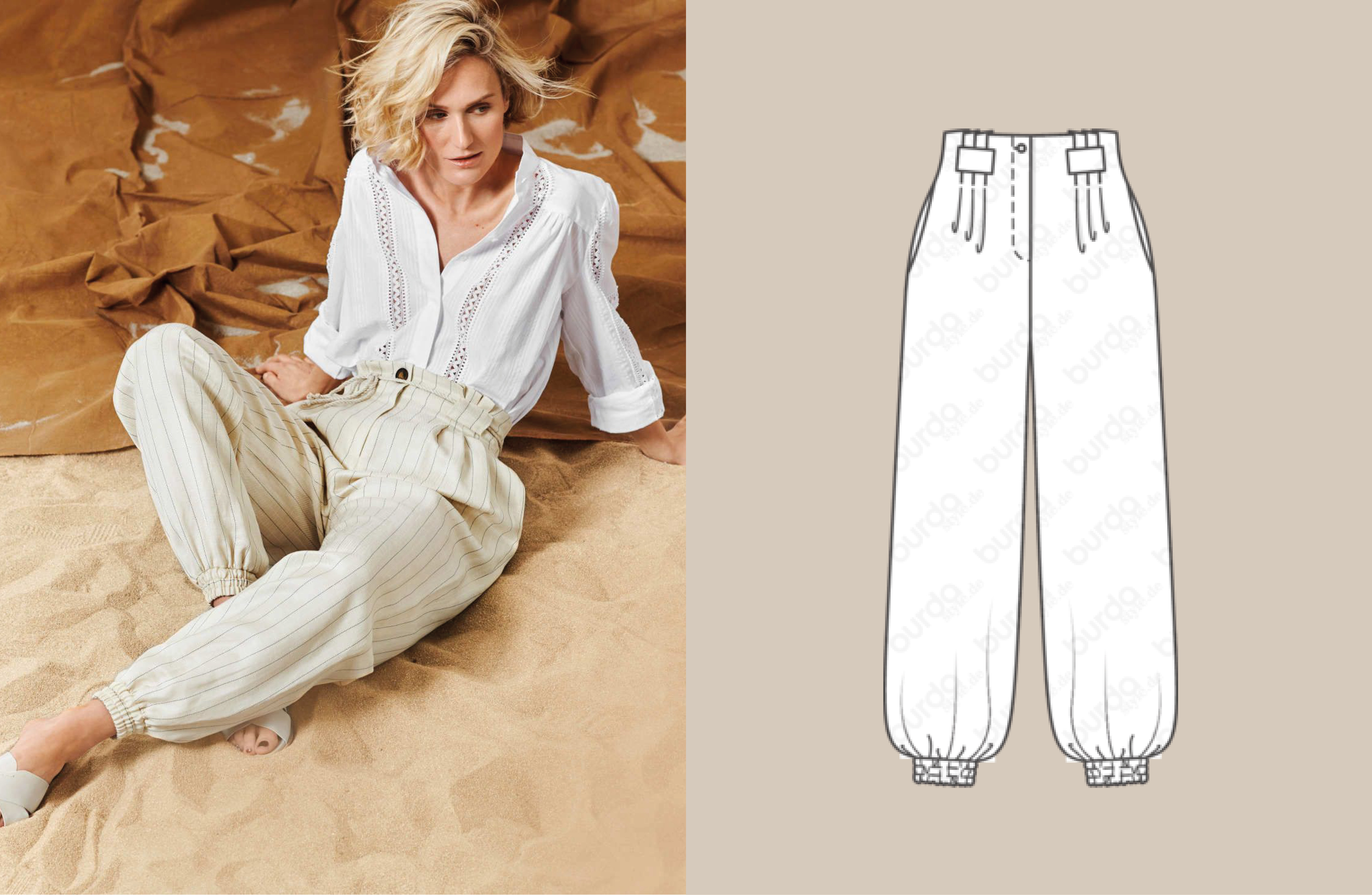 broek #106 | Burda Style 07/21